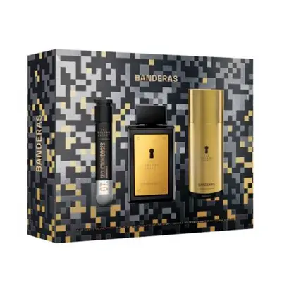 ANTONIO BANDERAS Set golden secret 24 es eau de toilette 100 ml vaporizador + desodorante + dose 