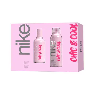 NIKE Set chic&cool woman eau de toilette 100 ml vaporizador + desodorante 200 ml 