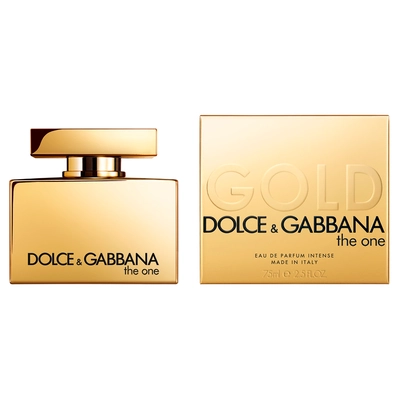 DOLCE GABBANA The one gold for women eau de parfum intense 