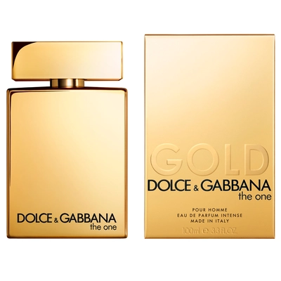 DOLCE GABBANA The one gold for men eau de parfum intense 