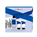 PRET A PORTER Set fashion collection new york 3 piezas eau de parfum 100 ml vaporizador + gel de baño 50 ml + locion corporal 50 ml 