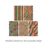 MARKANT Papel regalo eco kraft 70x200 cm surtido 