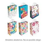 MARKANT Bolsas regalo borde vuelto ts 24x10x32 cm surtido 