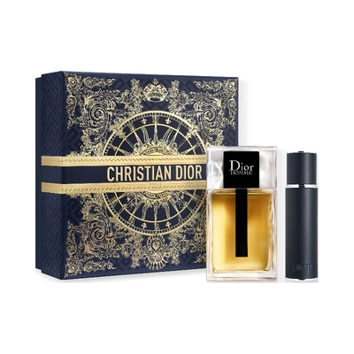 DIOR Dior estuche <br> dior homme eau de toilette <br> 100 ml vaporizador <br> + travel spray <br> dior homme <br> + 10 ml vaporizador 