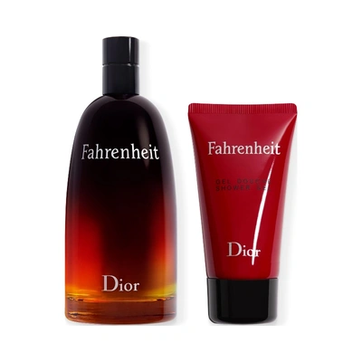 DIOR Estuche fahrenheit <br> eau de toilette <br> 100 ml vaporizador <br> + shower gel <br> 50 ml 