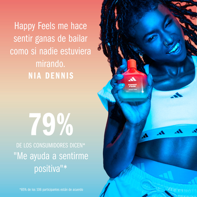 ADIDAS Vibes happy feels her 100 ml vaporizador 