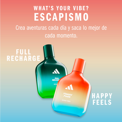 ADIDAS Vibes happy feels her 100 ml vaporizador 