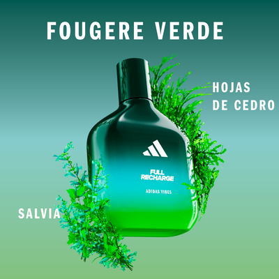 ADIDAS Vibes full recharge him 100 ml vaporizador 