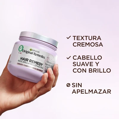 GARNIER Mascarilla agua de arroz 340 ml 