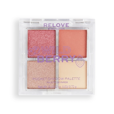 RELOVE Sombras ojos pocket paleta wild berry 