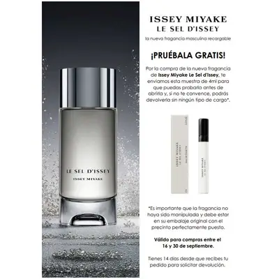 REGALOS WEB Regalo web issey miyake try me first 