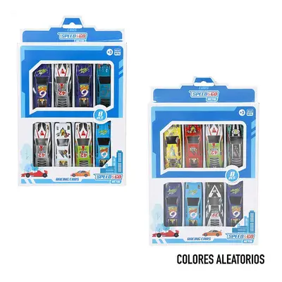 COLORBABY Colorbaby coches metal lote 8 unidades 