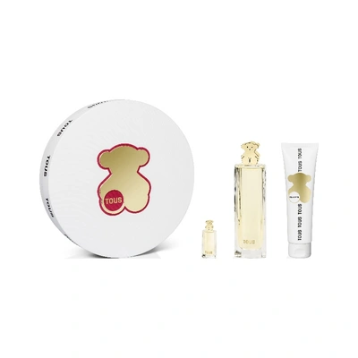 TOUS Eau de parfum <br> 90 ml vaporizador + body lotion <br> 150 ml + miniatura <br> 4,5 ml 