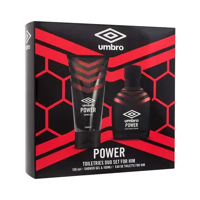 UMBRO Set power edt 100 ml + gel ducha 150 ml 