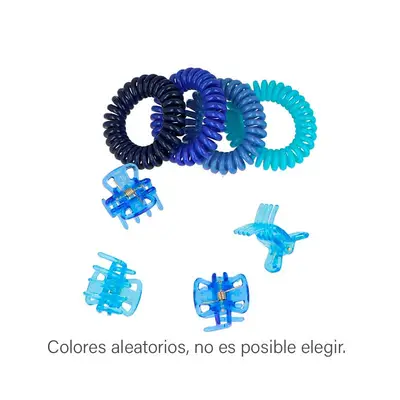 INCA Set gomas cable y pinzas surtido 