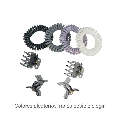 INCA Set gomas cable y pinzas surtido 