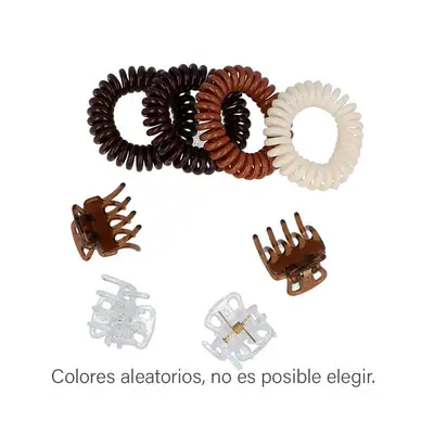 INCA Set gomas cable y pinzas surtido 