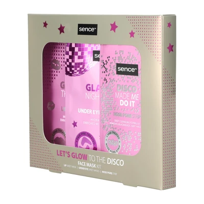 SENCE COLLECTION Giftset mask disco glam 3 piezas 