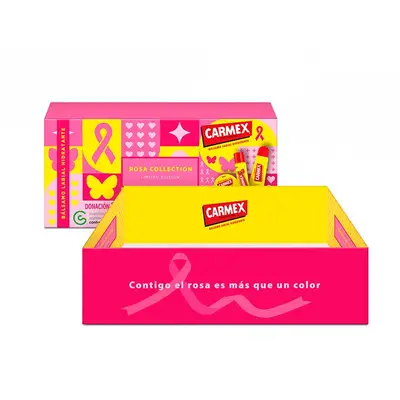 CARMEX Balsamo caja rosa aecc lote 3 unidades 