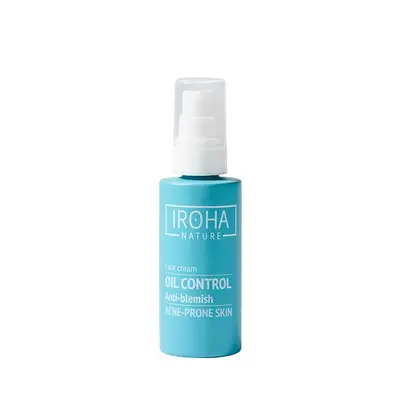 IROHA NATURE Crema facial oil control 50 ml. 