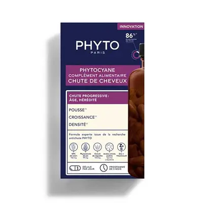 PHYTO Phytocyane complemento alimenticio anticaída - 84 cápsulas 