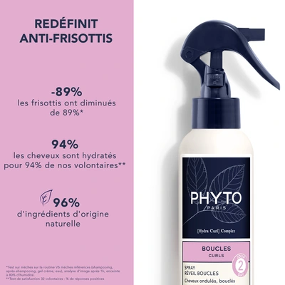 PHYTO Spray revelador de rizos día 2 - 150ml 