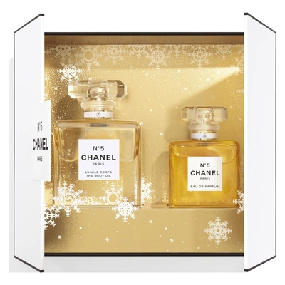 CHANEL Estuche numero 5 <br> eau de parfum <br> 50 ml vaporizador <br> +body oil <br> 100 ml 