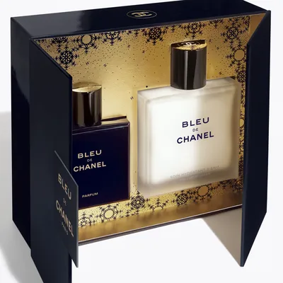 CHANEL Estuche bleu <br> parfum 50ml <br> vaporizador <br> + 3 en 1 <br> moisturizer <br> 90ml 