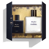 CHANEL Estuche bleu <br> parfum 50ml <br> vaporizador <br> + 3 en 1 <br> moisturizer <br> 90ml 