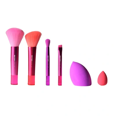 BETER Kit make up brushes mini unique glow 14087 