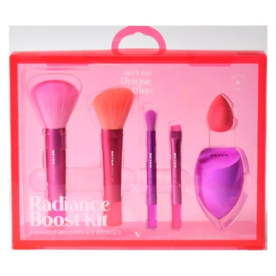 BETER Kit make up brushes mini unique glow 14087 