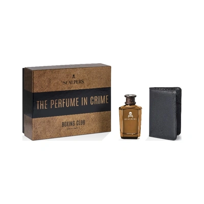 SCALPERS Estuche boxing <br> club eau de parfum <br> 125 ml vaporizador <br> + cartera <br> 