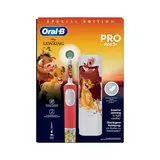 ORAL-B Set cepillo eléctrico vitality pro kids rey leon + funda de viaje 