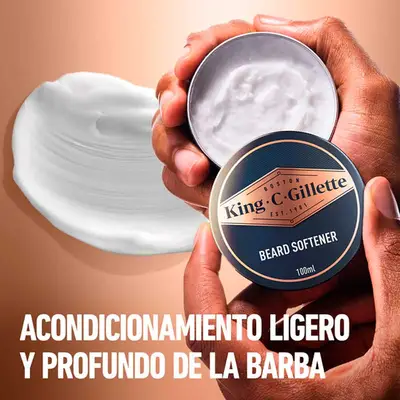 GILLETTE Set king c gel limpiador de barba 350 ml + balsamo para barba 100 ml 