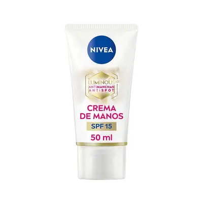 NIVEA Set facial cellular luminous serum antimanchas 30 ml + crema de día fp50 antimanchas 40 ml + crema de manos antimanchas 50 ml 