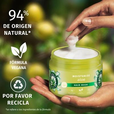 HERBAL Mascarilla aloe 500ml 