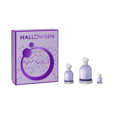 HALLOWEEN Estuche eau de toilette <br> 100 ml vaporizador <br> + 30 ml vaporizadir <br> + 4,5 ml vaporizador <br> 