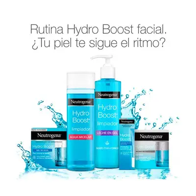 NEUTROGENA Set hydro boost gel aqua facial 50 ml + ojos 15 ml 