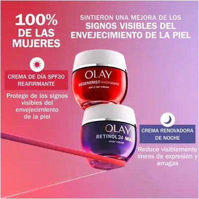 OLAY Regenerist niacinamida crema de día spf 30 producto recargable 50 ml 