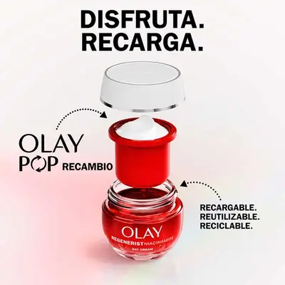 OLAY Regenerist niacinamida crema de día spf 30 producto recargable 50 ml 