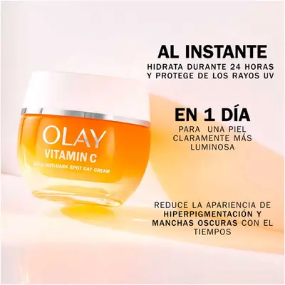 OLAY Vitamina c crema de día spf 30 50 ml producto recargable 