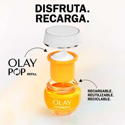 OLAY Vitamina c crema de día spf 30 50 ml producto recargable 