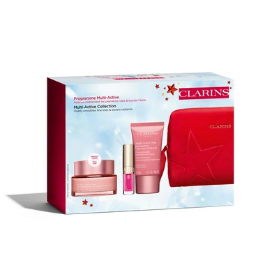 CLARINS Estuche crema <br> multi activa <br> todo tipo piel 50 ml <br>+ cr multi activa <br> noche todo tipo piel <br> 15 ml + <br> + mini lip com 