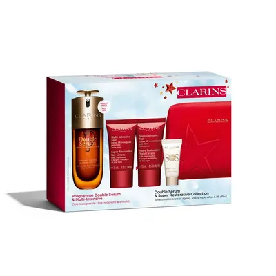 CLARINS Estuche double serum <br> g-9 50 ml <br> 6 crema multi intensiva <br> dia todo tipo piel <br> 15 ml <br> + crema multi intensiva <br> noch 