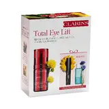 CLARINS Estuche contorno <br> ojos total eye lift 15ml <br> + locion desmaquillante <br> expres de ojos 10ml <br> + mascara pestañas <br> xxl negra- min 