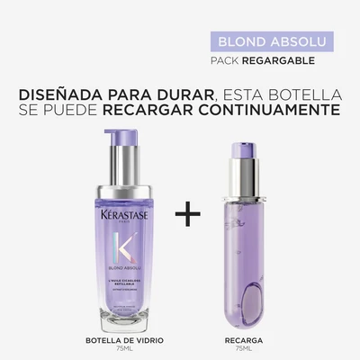 KERASTASE Chronologiste lhuile de parfum <br>aceite que aporta luminosidad y reparacion para cabellos rubios 