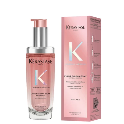 KERASTASE Lhuile chroma éclat <br>  aceite sublimador radiante 