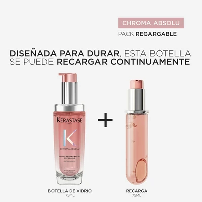 KERASTASE Lhuile chroma éclat <br>  aceite sublimador radiante 