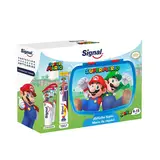 SIGNAL Estuche super mario cepillo de dientes junior + dentífrico junior 75 ml + dentífrico junior 75 ml 