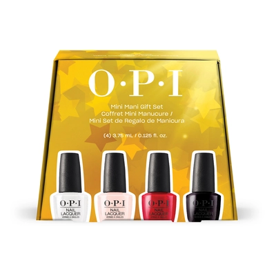 OPI Estuche nail <br> lacquer 4 minis <br> edicion limitada  <br> 